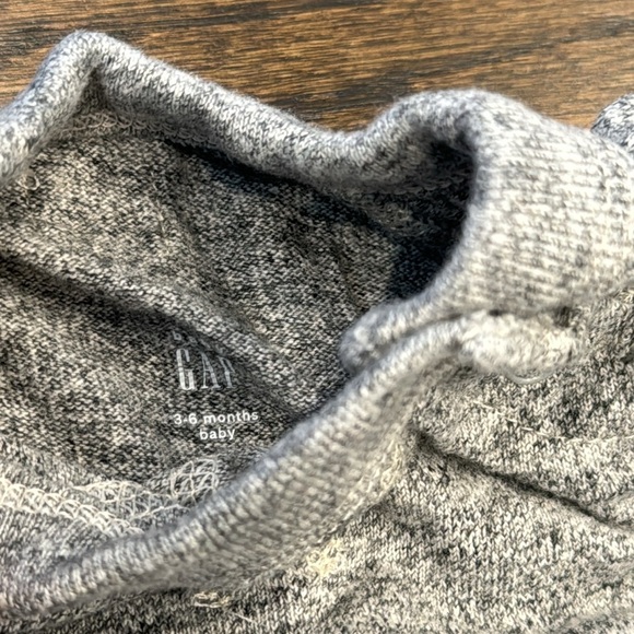 Gap sweater romper Larson marl one-piece long sleeve grey - Picture 4 of 4